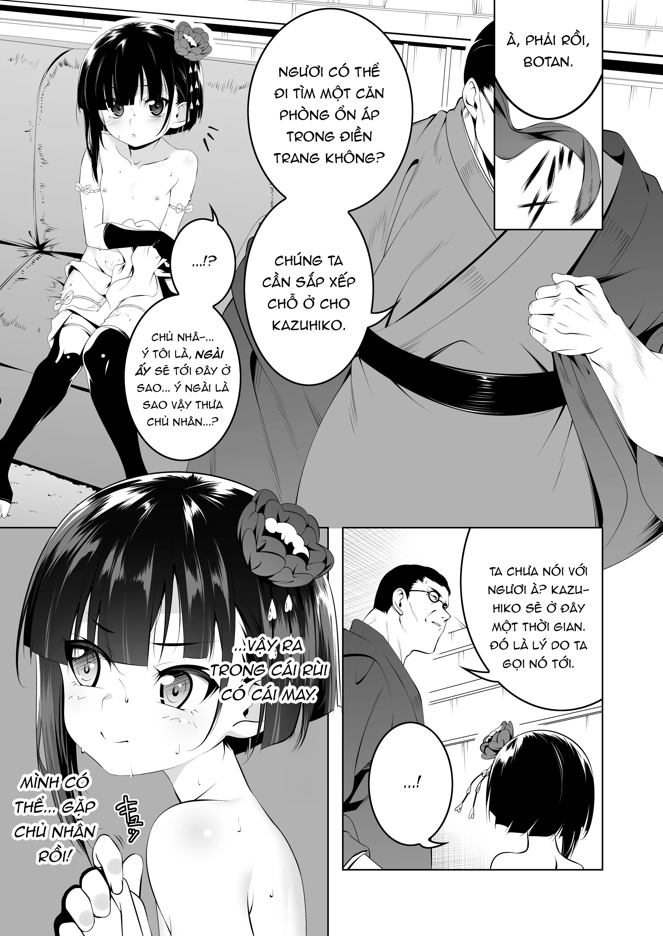 HentaiVN.net - Ảnh 40 - Bé Kunoichi Muốn Cân Bằng Giữa Nứng Và Lòng Trung Thành - Chap 2