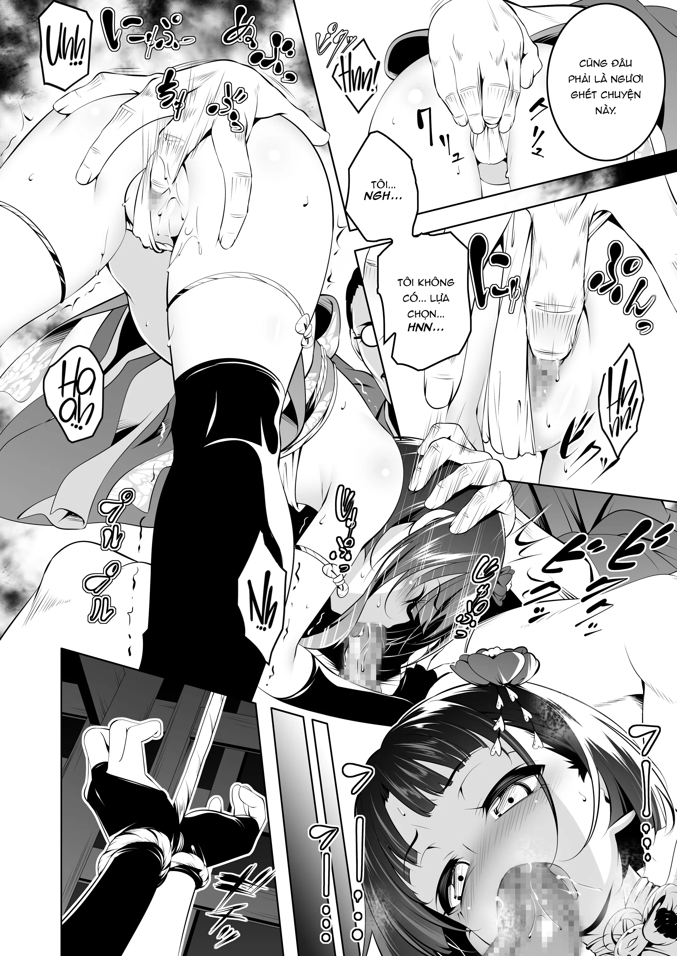 HentaiVN.net - Ảnh 7 - Bé Kunoichi Muốn Cân Bằng Giữa Nứng Và Lòng Trung Thành - Chap 2