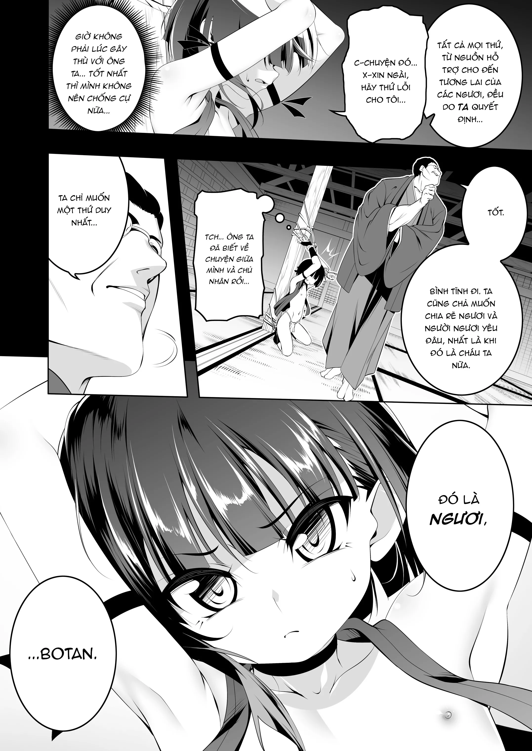 HentaiVN.net - Ảnh 9 - Bé Kunoichi Muốn Cân Bằng Giữa Nứng Và Lòng Trung Thành - Chap 2