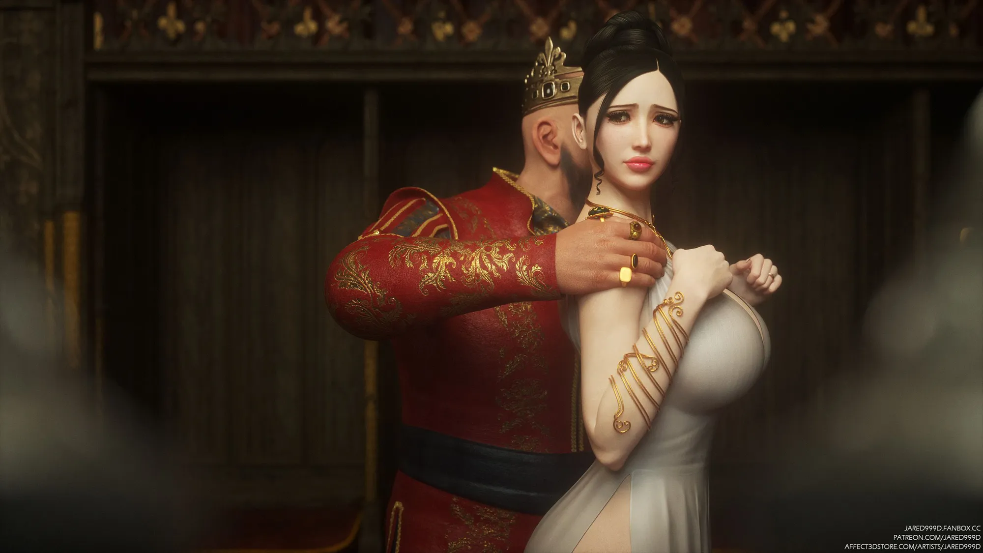 HentaiVN.net - Ảnh 25 - Fallen Lady - Vol 1 - Chap 3: Em phải là hoàng hậu của ta.