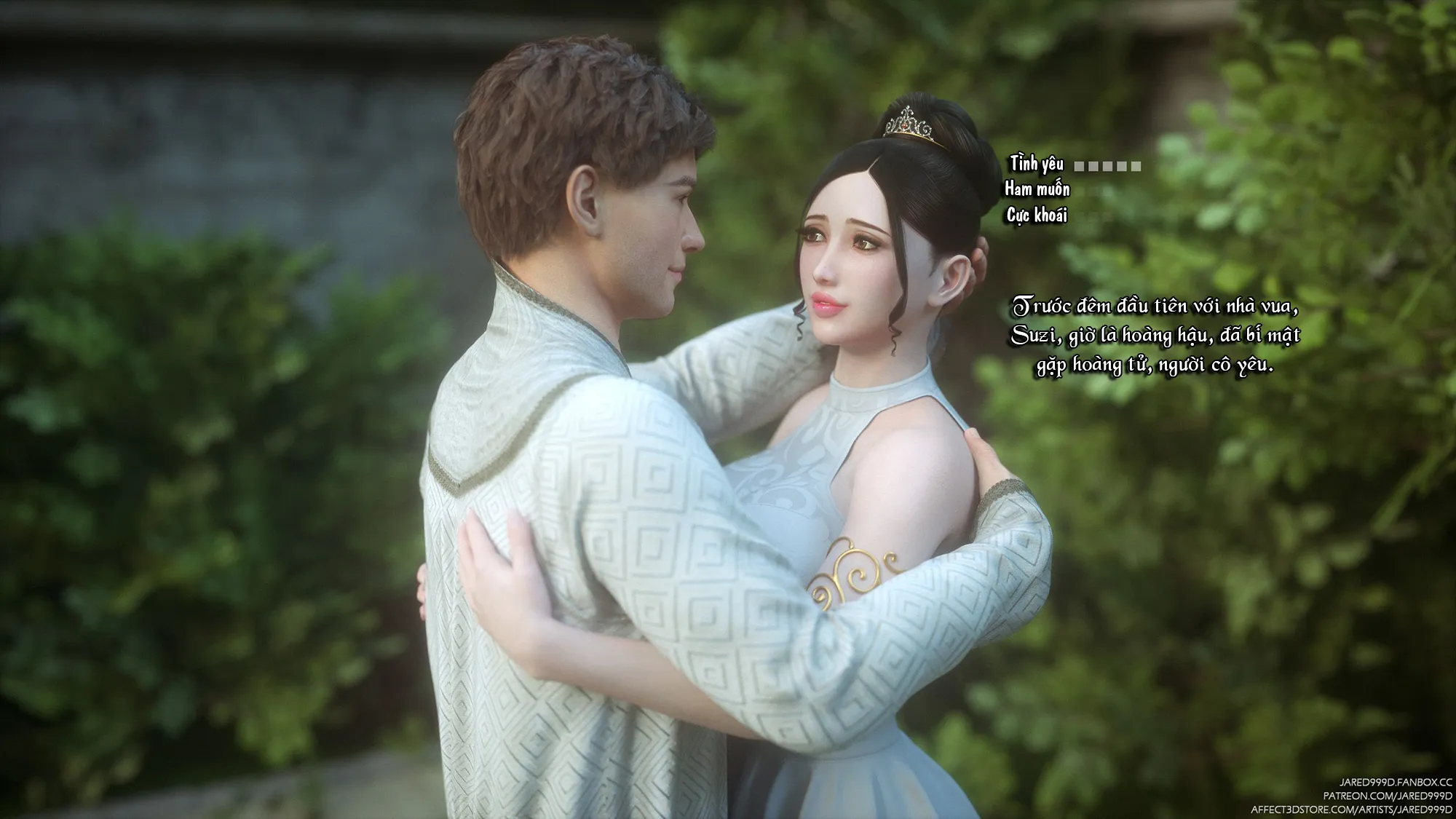 HentaiVN.net - Ảnh 29 - Fallen Lady - Vol 1 - Chap 3: Em phải là hoàng hậu của ta.
