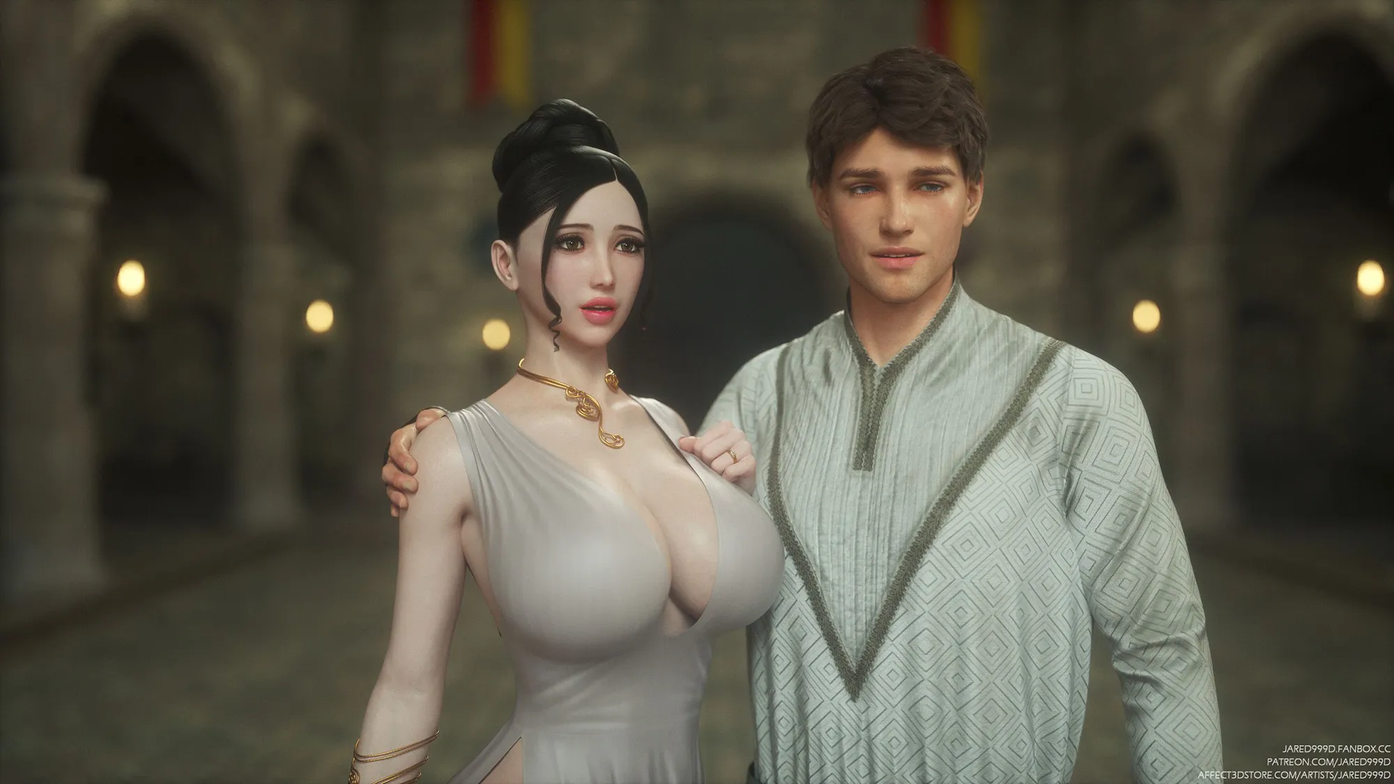 HentaiVN.net - Ảnh 7 - Fallen Lady - Vol 1 - Chap 3: Em phải là hoàng hậu của ta.