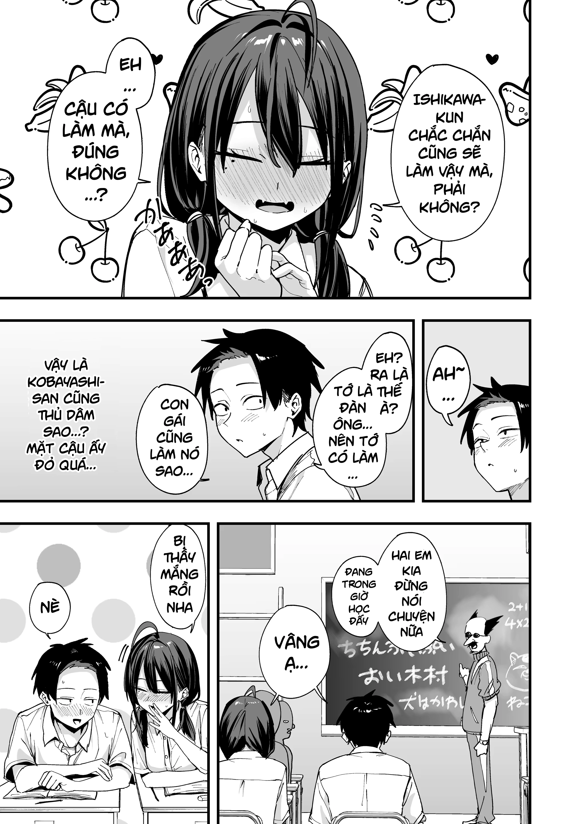 HentaiVN.net - Ảnh 11 - Tonari no Seki no Tomodachi to Issho ni Onanii Suru Hanashi - Oneshot