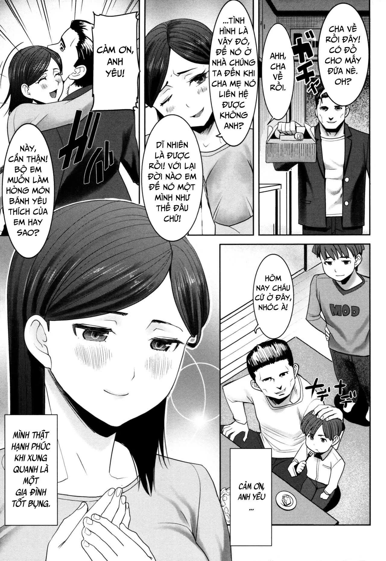 HentaiVN.net - Ảnh 9 - Unsweet - Asahina Ikka Netorareta Haha · Tomoko - Chap 1