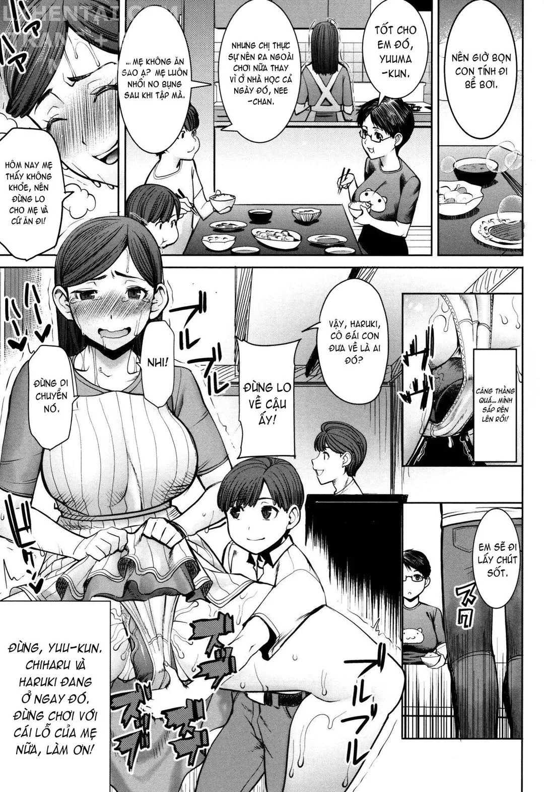 HentaiVN.net - Ảnh 20 - Unsweet - Asahina Ikka Netorareta Haha · Tomoko - Chap 3