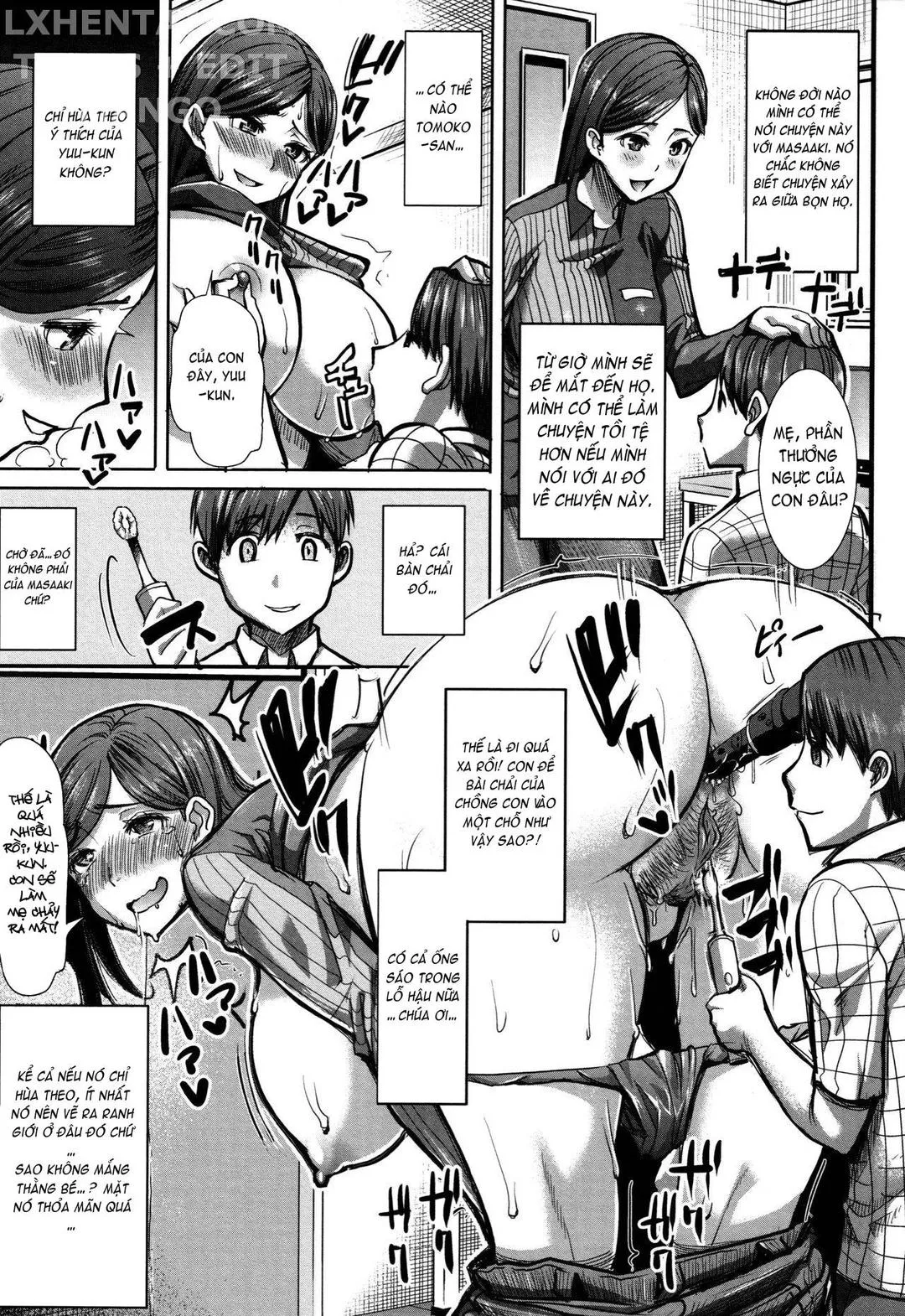 HentaiVN.net - Ảnh 9 - Unsweet - Asahina Ikka Netorareta Haha · Tomoko - Chap 4
