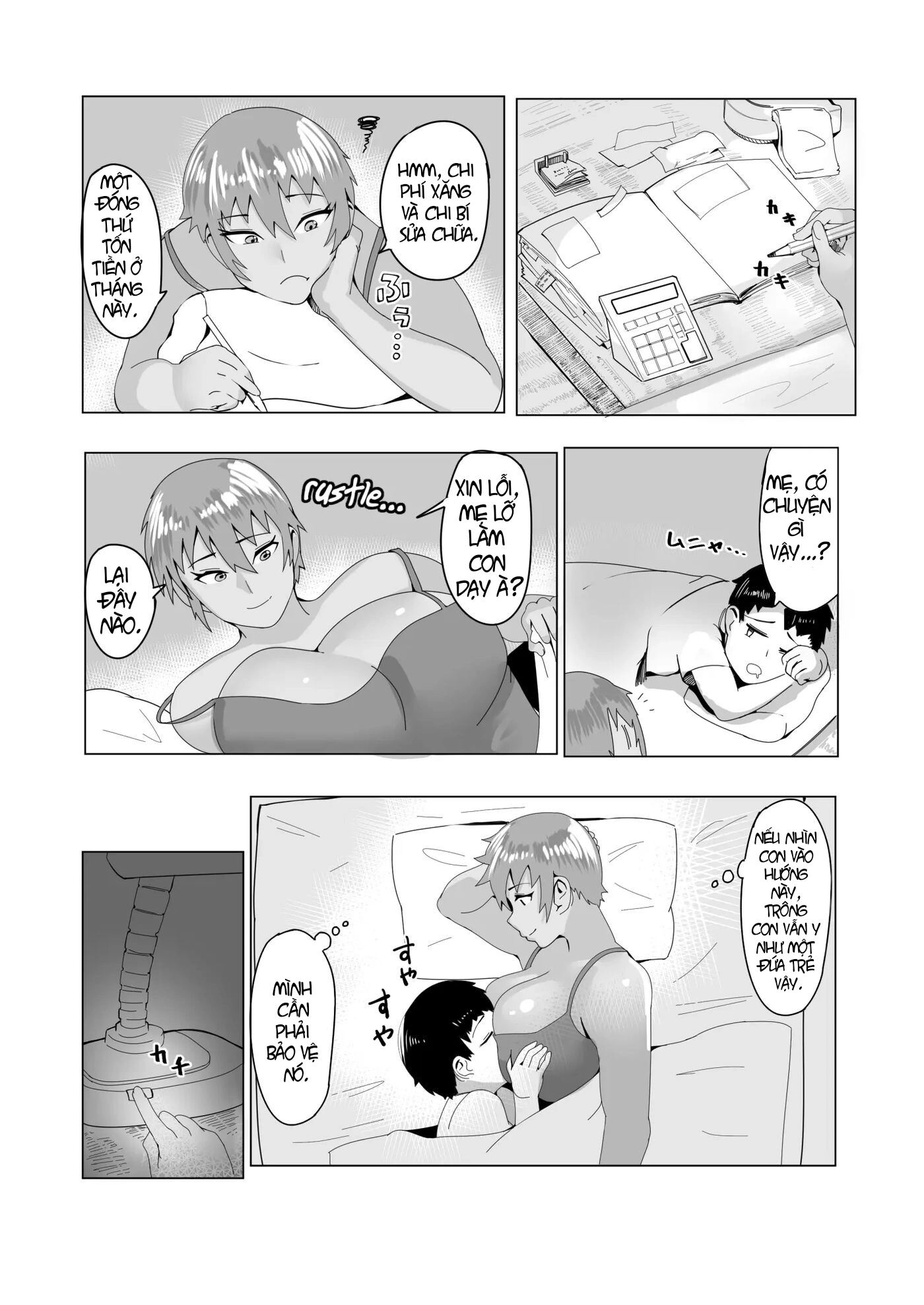 HentaiVN.net - Ảnh 23 - [Murabito C, RK (Kerry)] Haha Naru Umi e Ore to Kaa-chan no Ai no Monogatari | Into The Mother Sea, The Story of Our Love With Mom [English] [Poranya] - OneShot