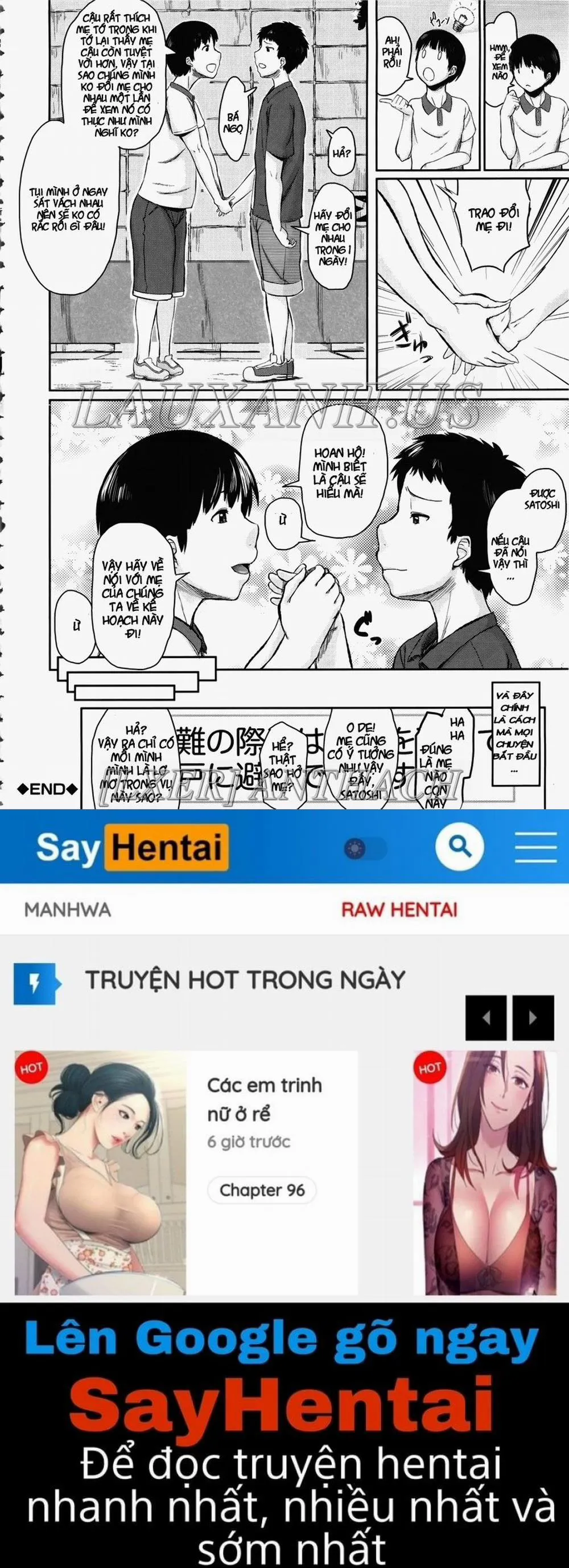 HentaiVN.net - Ảnh 34 - Son Swapping - Chương 1