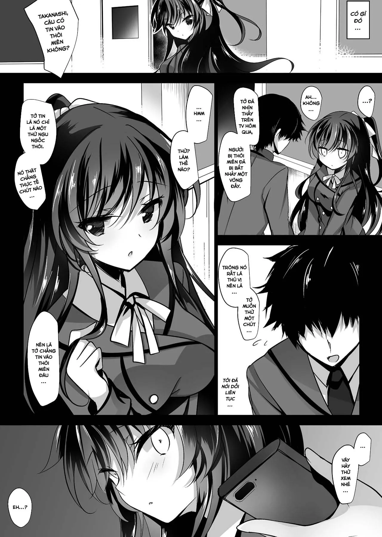 HentaiVN.net - Ảnh 8 - Dùng Apps thôi miên, tôi đã có bạn gái! [Saimin Kanojo] - Chap 1