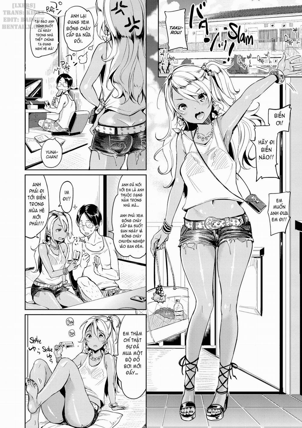 HentaiVN.net - Ảnh 3 - Let Loose with Lewd Boobs! - 8. Yuna at the Beach