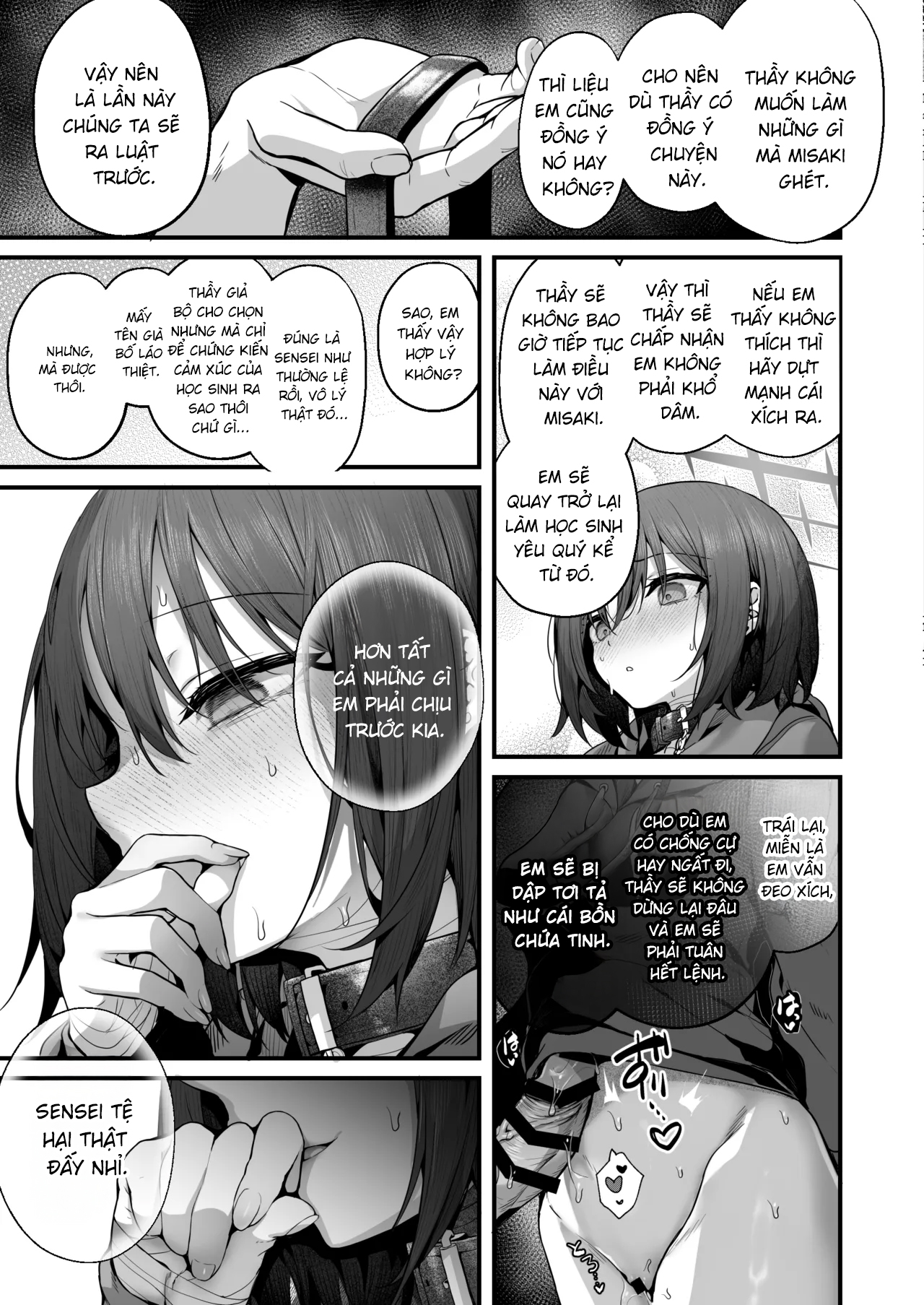 HentaiVN.net - Ảnh 55 - Sensei wa Watashi o xx Shite Kurenai - Oneshot