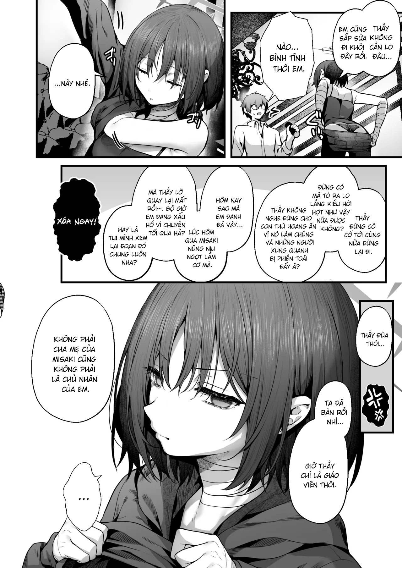 HentaiVN.net - Ảnh 90 - Sensei wa Watashi o xx Shite Kurenai - Oneshot