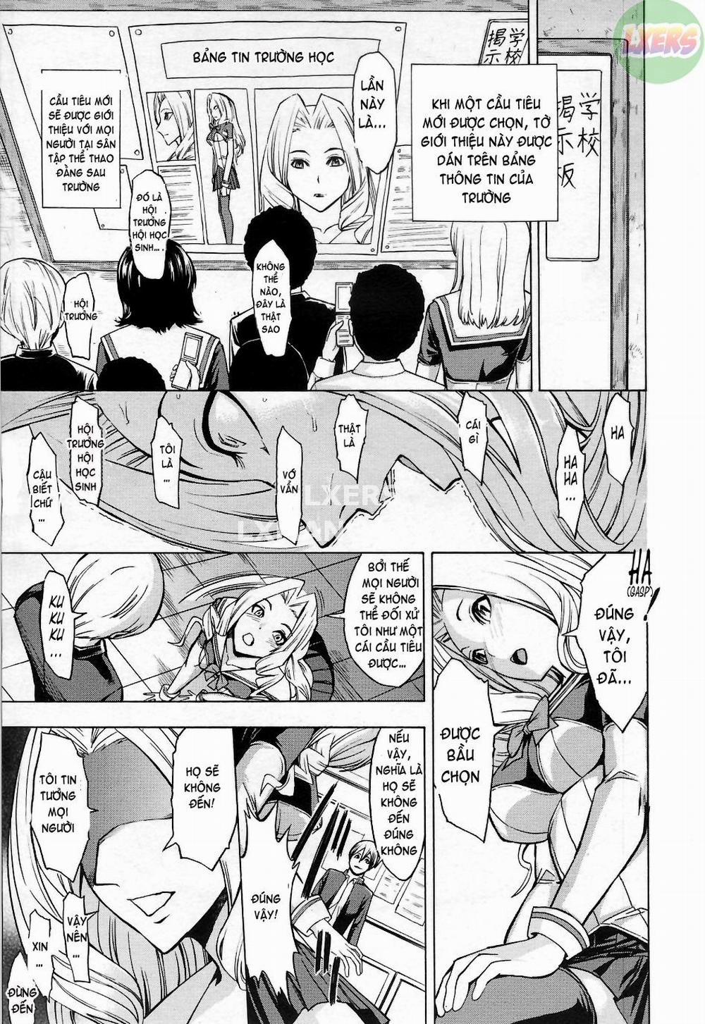 HentaiVN.net - Ảnh 9 - Public Toilet [Koukai Benjo] - Chap 1