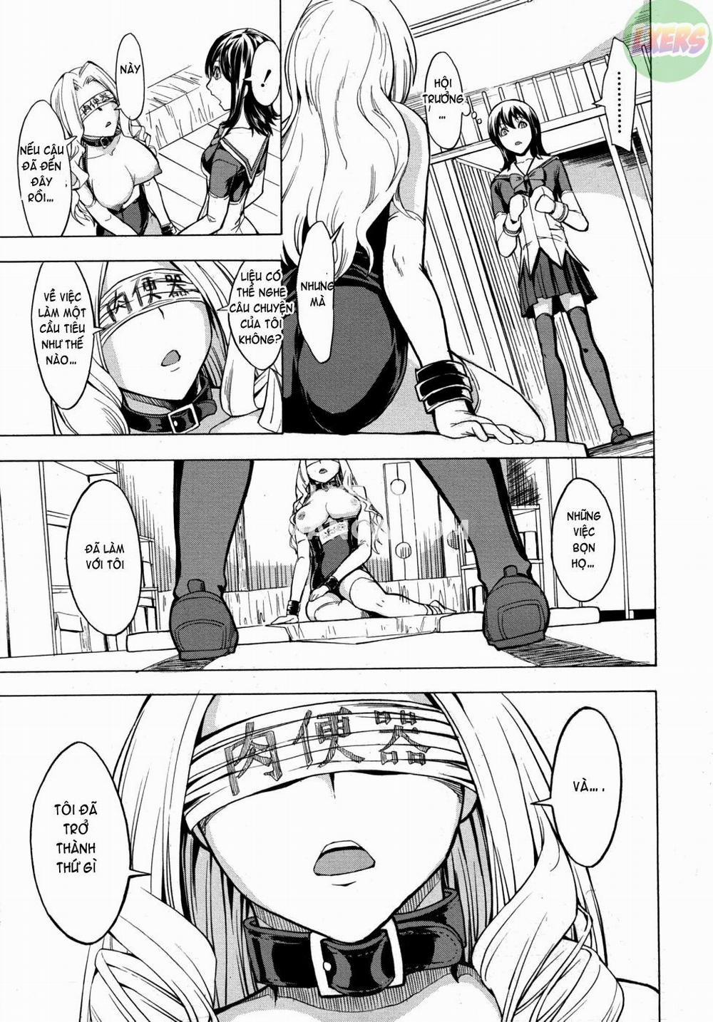HentaiVN.net - Ảnh 4 - Public Toilet [Koukai Benjo] - Chap 2