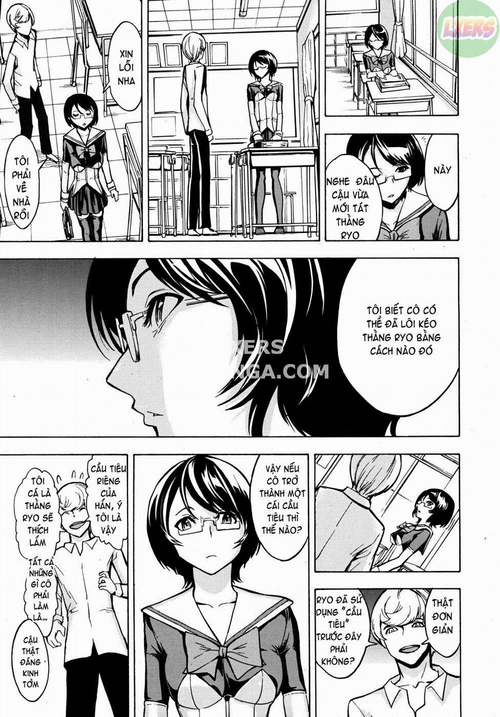 HentaiVN.net - Ảnh 4 - Public Toilet [Koukai Benjo] - Chap 3