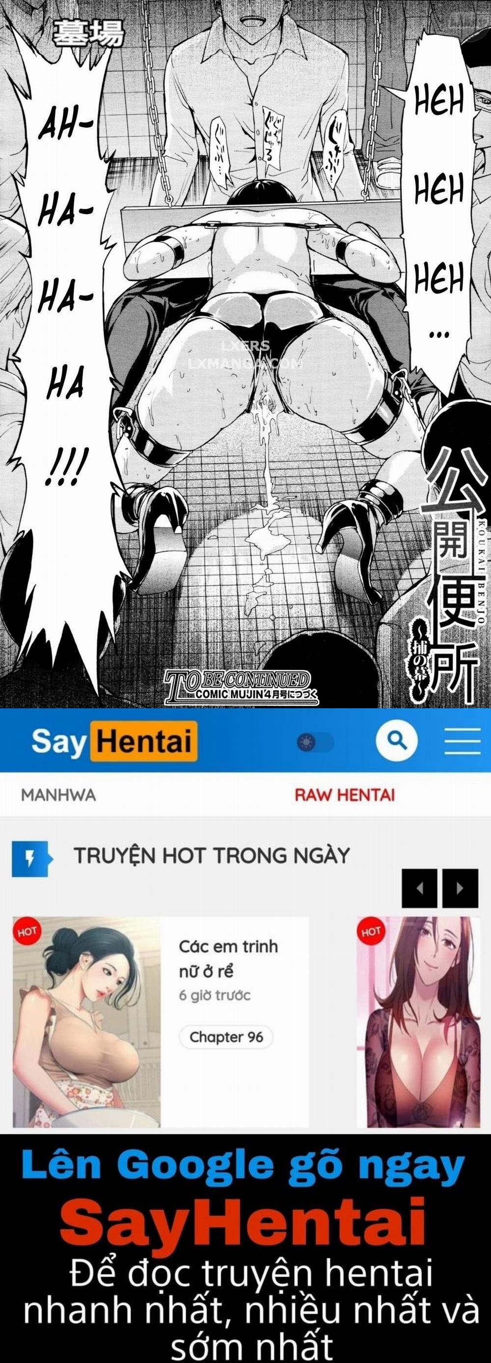 HentaiVN.net - Ảnh 35 - Public Toilet [Koukai Benjo] - Chap 5