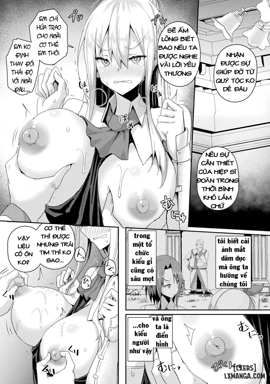 HentaiVN.net - Ảnh 14 - Shangri-La No Kumotsu - Onna Kishi Reizoku Tan - chapter 1