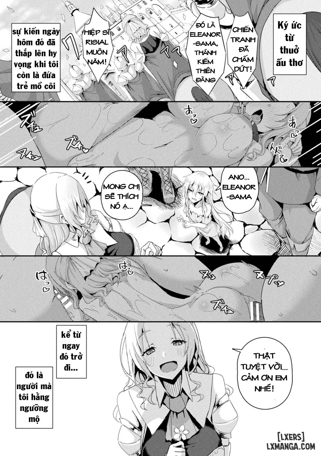 HentaiVN.net - Ảnh 5 - Shangri-La No Kumotsu - Onna Kishi Reizoku Tan - chapter 1