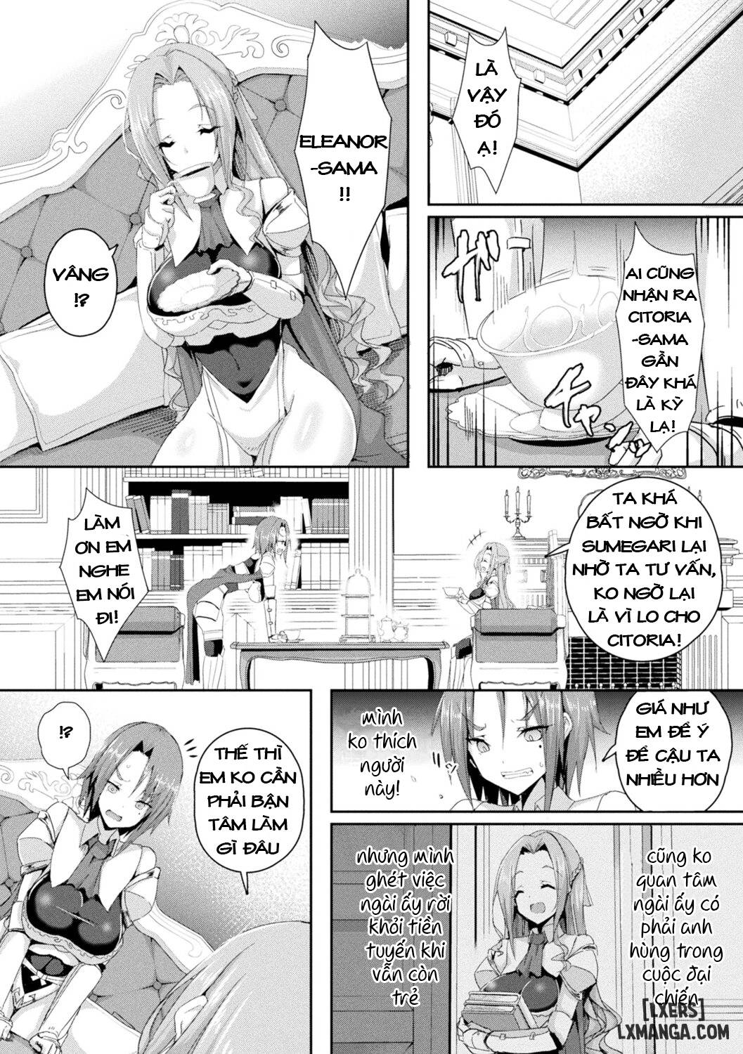 HentaiVN.net - Ảnh 5 - Shangri-La No Kumotsu - Onna Kishi Reizoku Tan - chapter 2