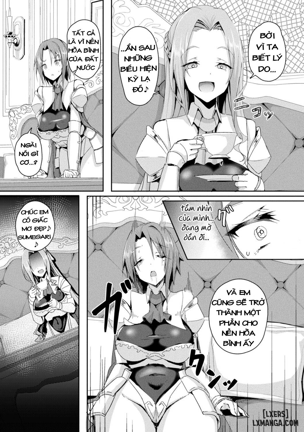 HentaiVN.net - Ảnh 6 - Shangri-La No Kumotsu - Onna Kishi Reizoku Tan - chapter 2