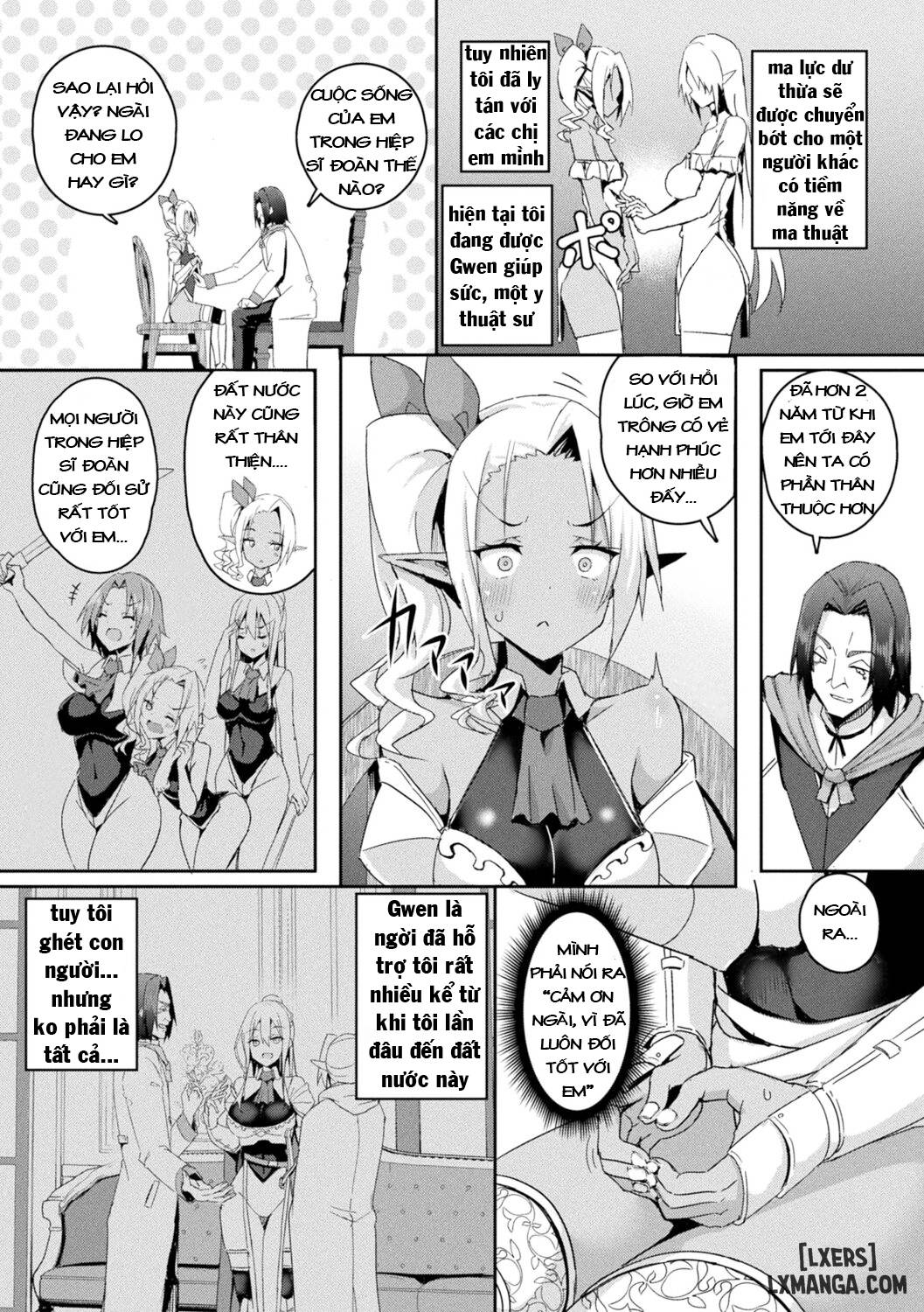 HentaiVN.net - Ảnh 4 - Shangri-La No Kumotsu - Onna Kishi Reizoku Tan - chapter 3