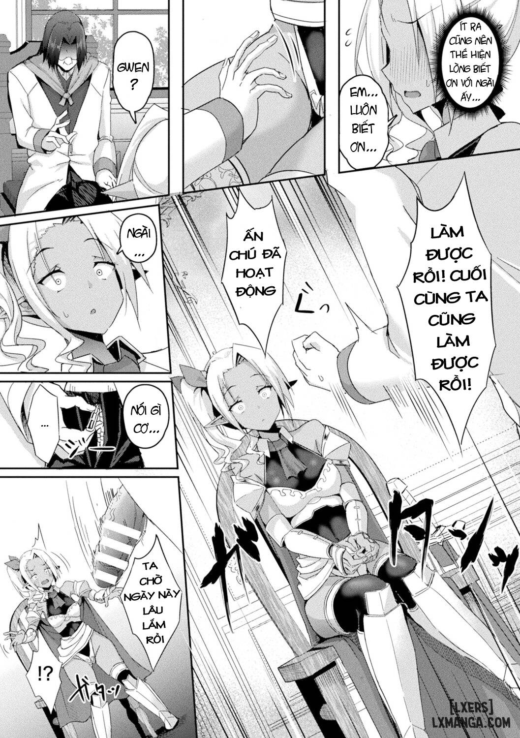 HentaiVN.net - Ảnh 5 - Shangri-La No Kumotsu - Onna Kishi Reizoku Tan - chapter 3