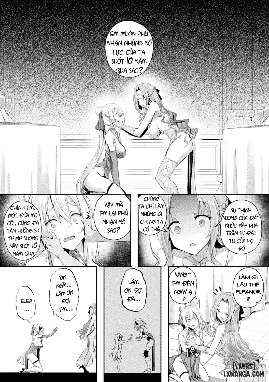 HentaiVN.net - Ảnh 10 - Shangri-La No Kumotsu - Onna Kishi Reizoku Tan - chapter 4