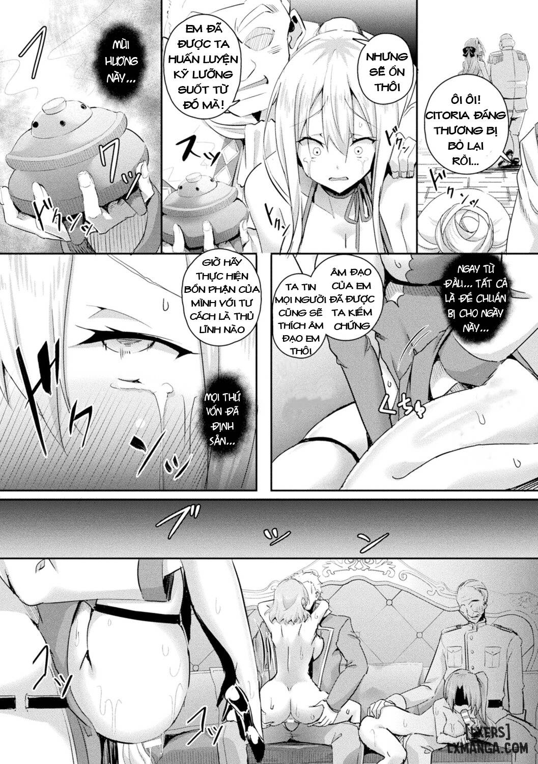 HentaiVN.net - Ảnh 11 - Shangri-La No Kumotsu - Onna Kishi Reizoku Tan - chapter 4