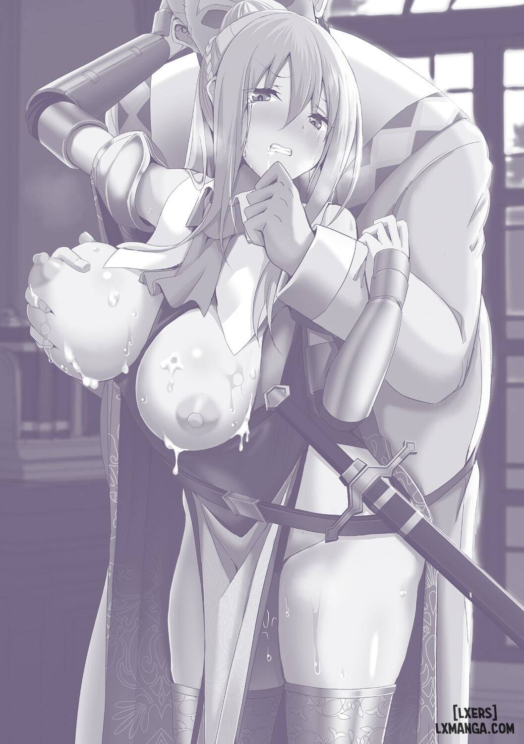 HentaiVN.net - Ảnh 34 - Shangri-La No Kumotsu - Onna Kishi Reizoku Tan - chapter 4