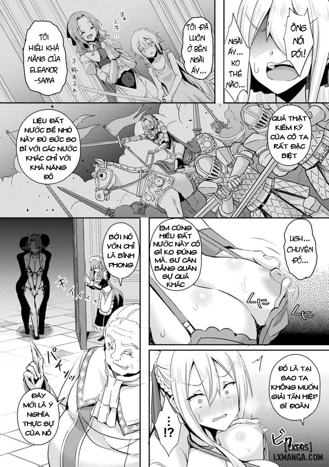 HentaiVN.net - Ảnh 7 - Shangri-La No Kumotsu - Onna Kishi Reizoku Tan - chapter 4