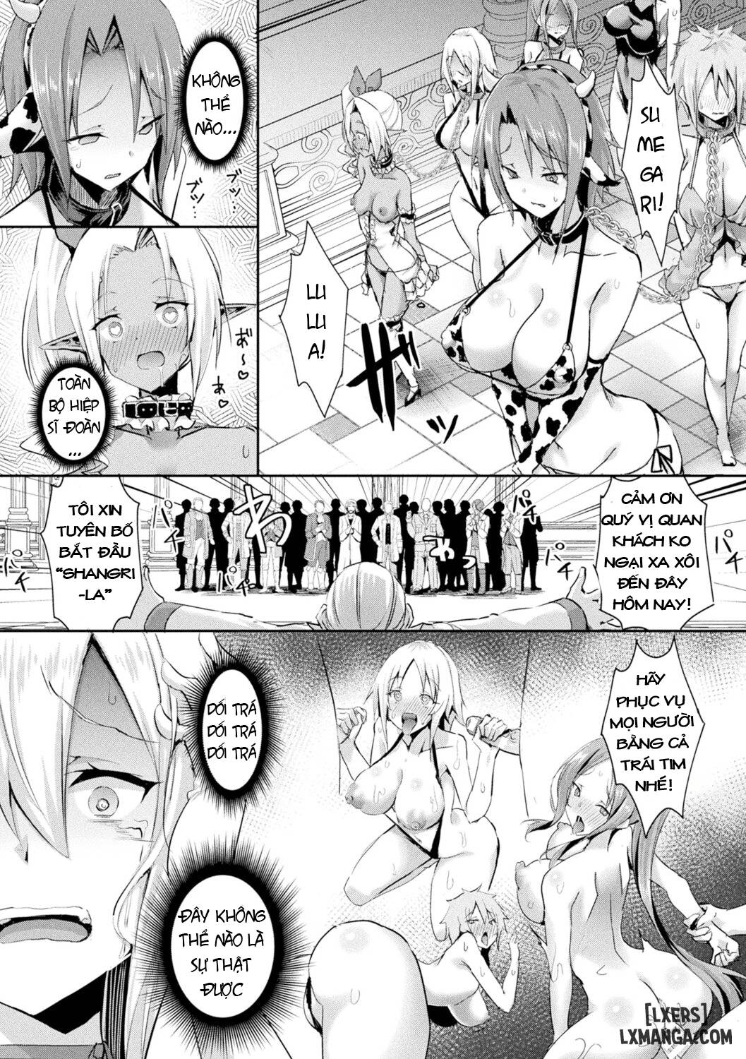 HentaiVN.net - Ảnh 8 - Shangri-La No Kumotsu - Onna Kishi Reizoku Tan - chapter 4