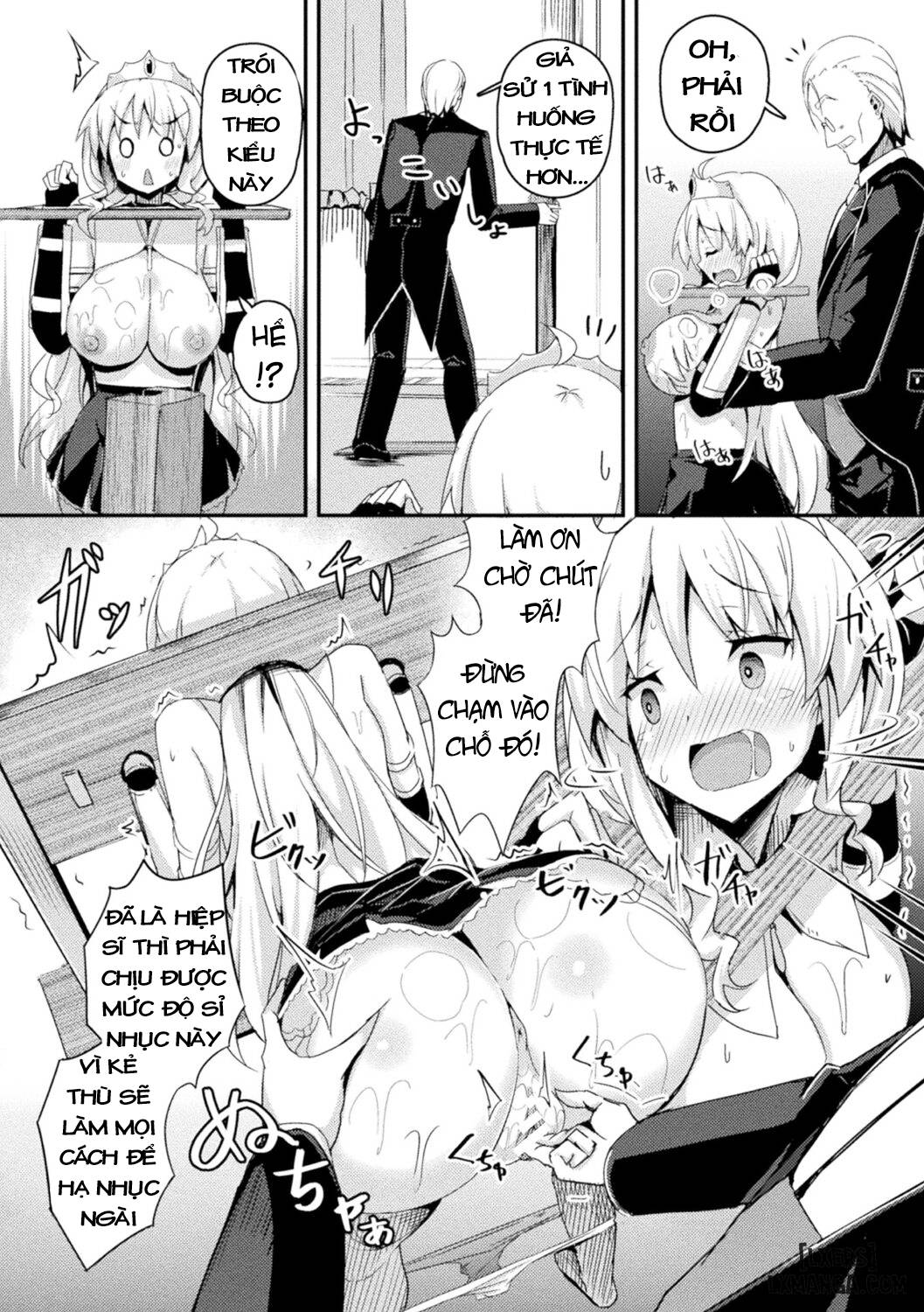HentaiVN.net - Ảnh 11 - Shangri-La No Kumotsu - Onna Kishi Reizoku Tan - chapter 6
