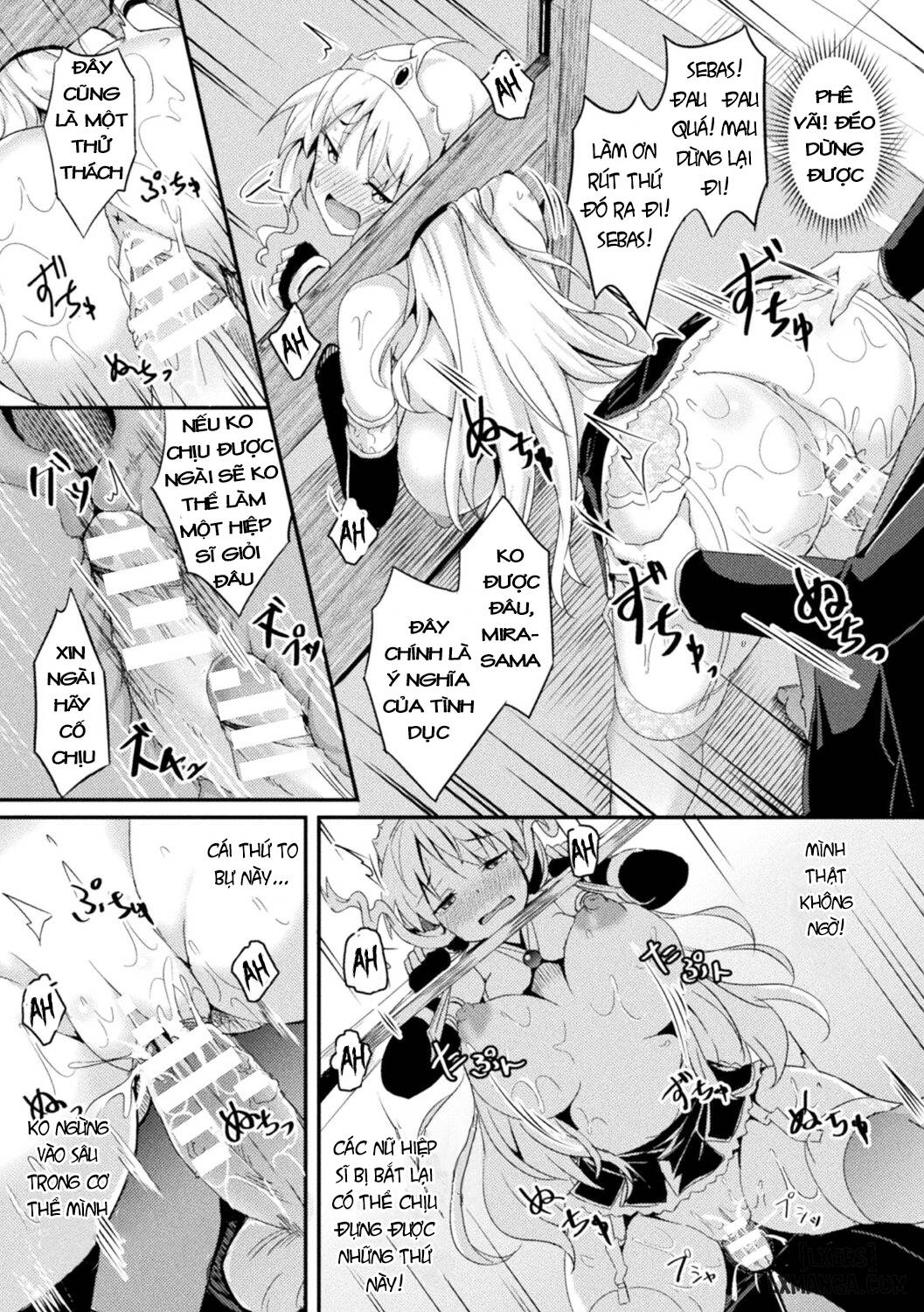 HentaiVN.net - Ảnh 13 - Shangri-La No Kumotsu - Onna Kishi Reizoku Tan - chapter 6