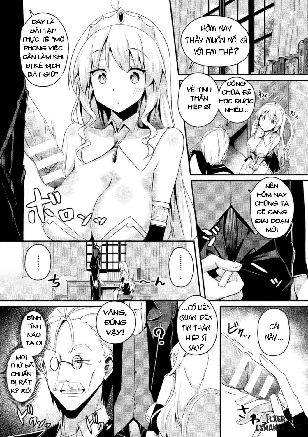 HentaiVN.net - Ảnh 4 - Shangri-La No Kumotsu - Onna Kishi Reizoku Tan - chapter 6