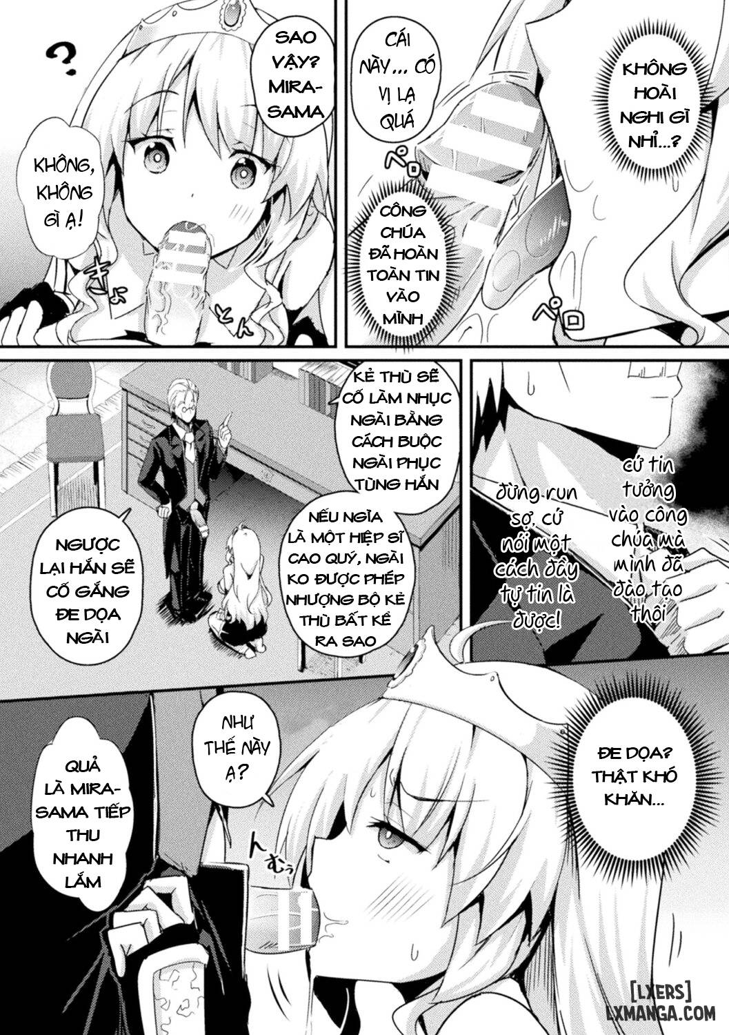 HentaiVN.net - Ảnh 6 - Shangri-La No Kumotsu - Onna Kishi Reizoku Tan - chapter 6