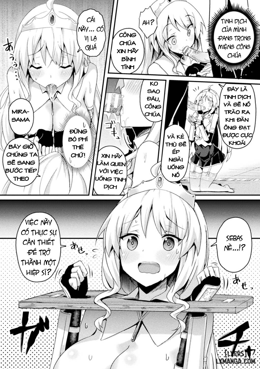 HentaiVN.net - Ảnh 8 - Shangri-La No Kumotsu - Onna Kishi Reizoku Tan - chapter 6