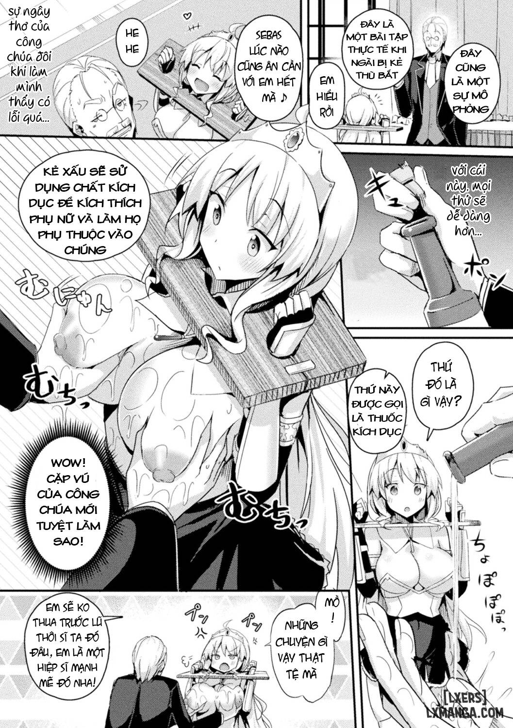 HentaiVN.net - Ảnh 9 - Shangri-La No Kumotsu - Onna Kishi Reizoku Tan - chapter 6