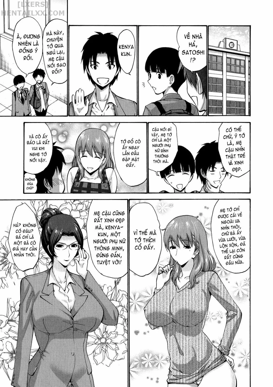 HentaiVN.net - Ảnh 7 - His Mother is My Love Hole - Chap 1