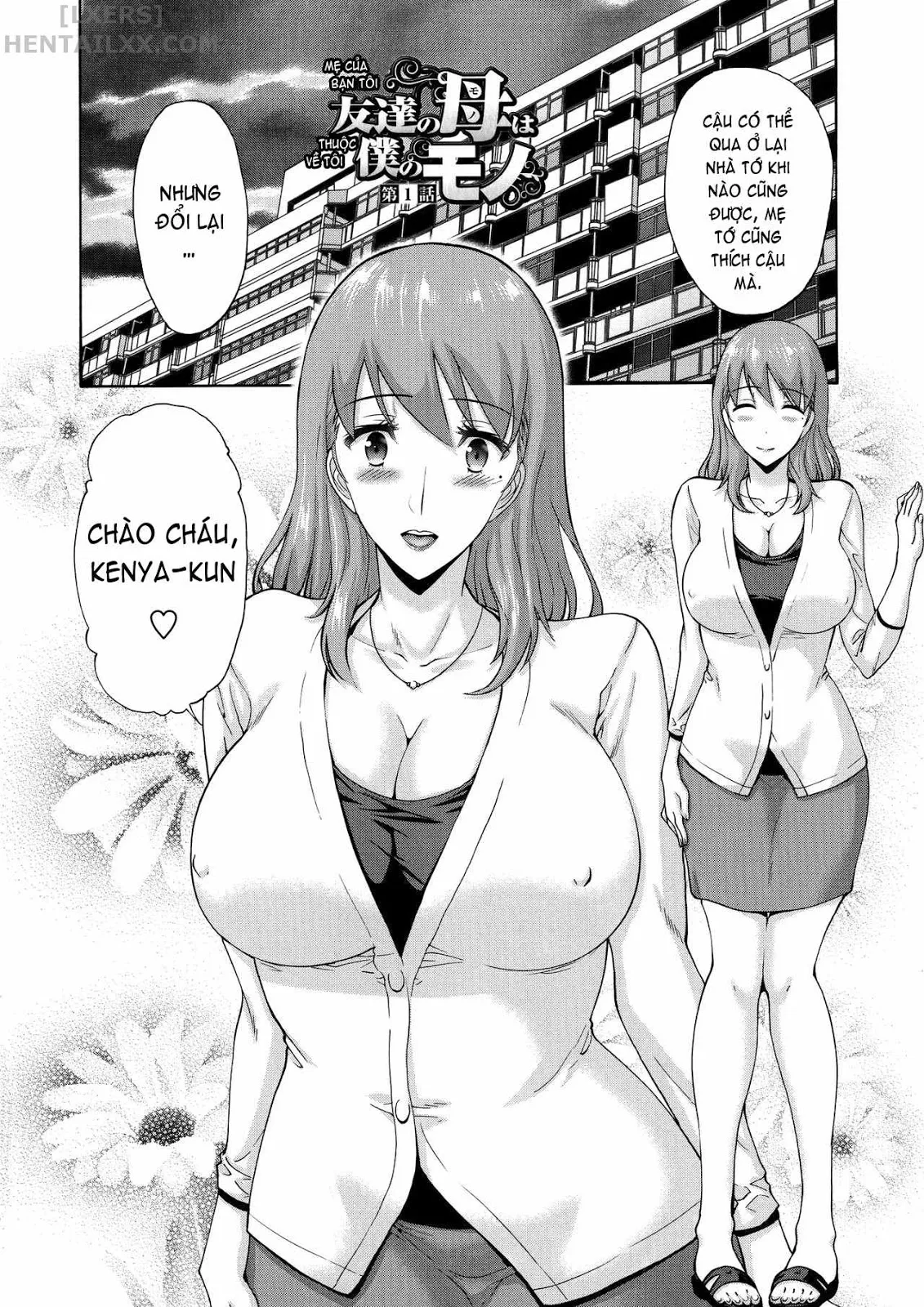 HentaiVN.net - Ảnh 8 - His Mother is My Love Hole - Chap 1