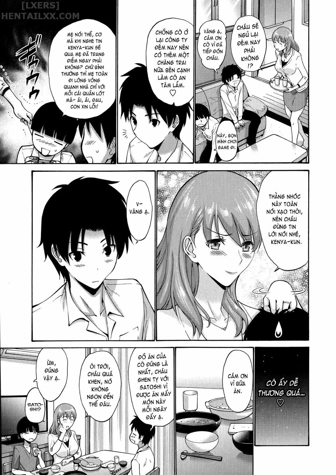 HentaiVN.net - Ảnh 9 - His Mother is My Love Hole - Chap 1