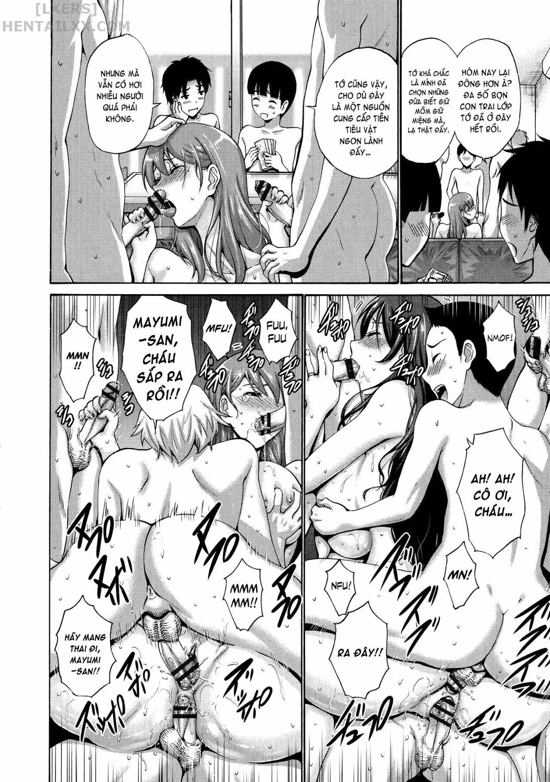 HentaiVN.net - Ảnh 20 - His Mother is My Love Hole - Chap 4