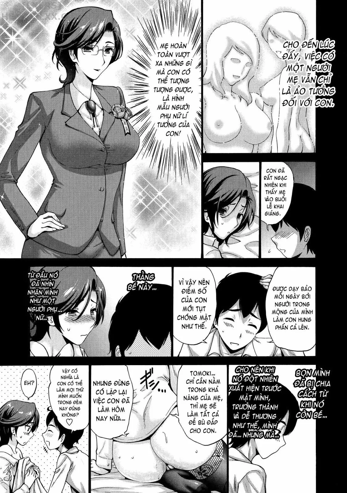HentaiVN.net - Ảnh 4 - His Mother is My Love Hole - Chap 9