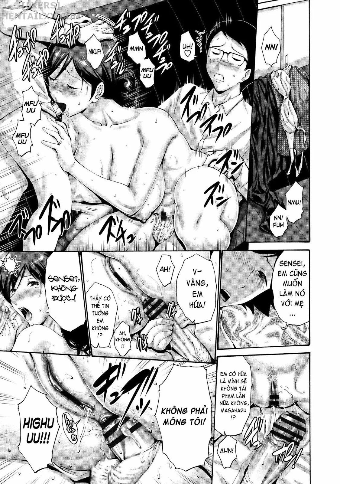 HentaiVN.net - Ảnh 14 - His Mother is My Love Hole - Chap 10