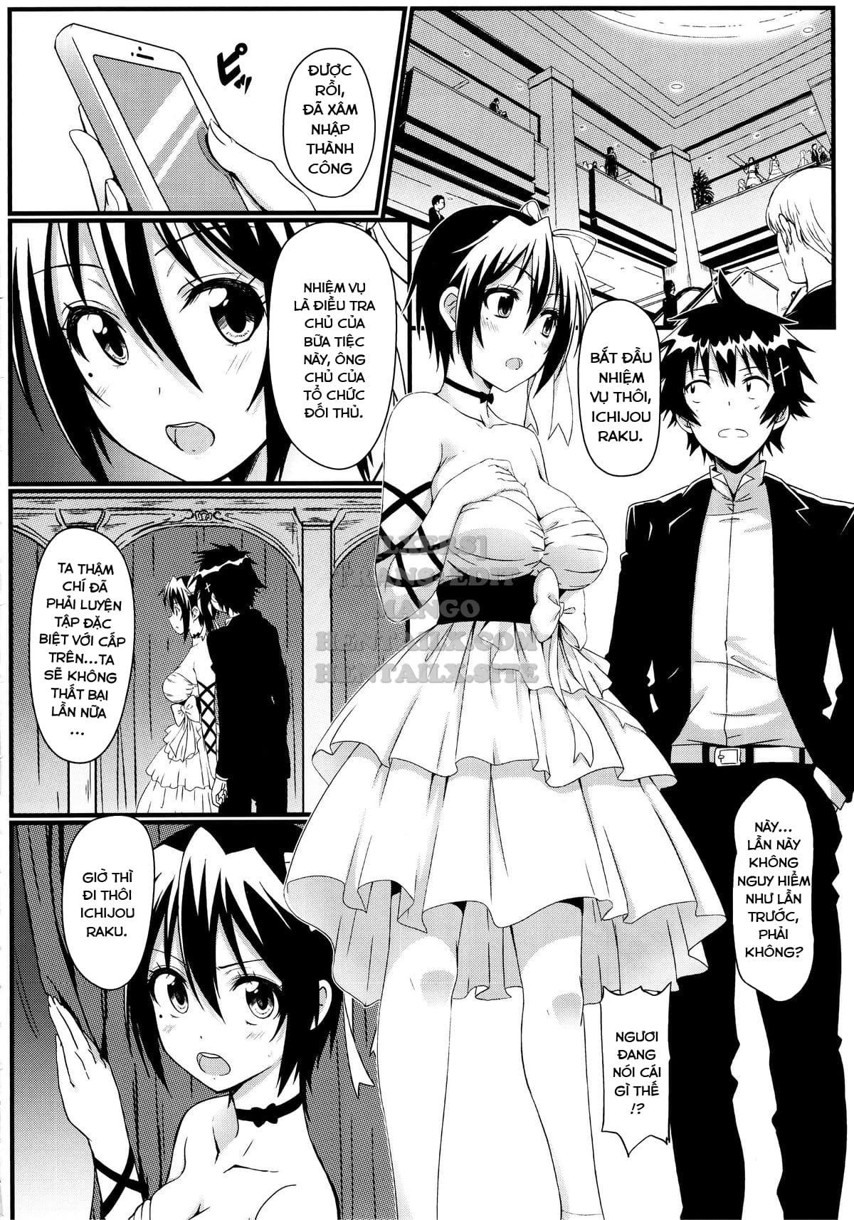 HentaiVN.net - Ảnh 17 - Yamikoi -Saimin- 1+2+3 (Nisekoi) [Yamikoi -Hypnotism- 1+2+3] - Chap 3