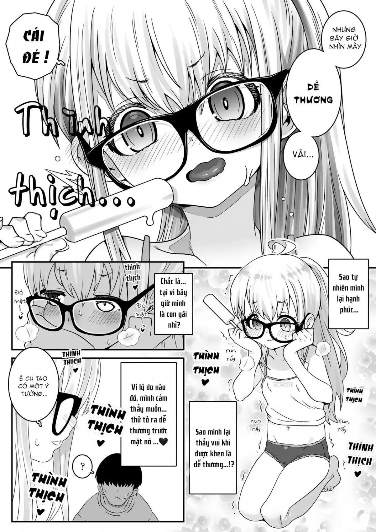 HentaiVN.net - Ảnh 10 - Ojoji-san: The Complete Record of an Old Man Who TS'd and Gets Addicted to Sex With His Childhood Friend - Chapter 1