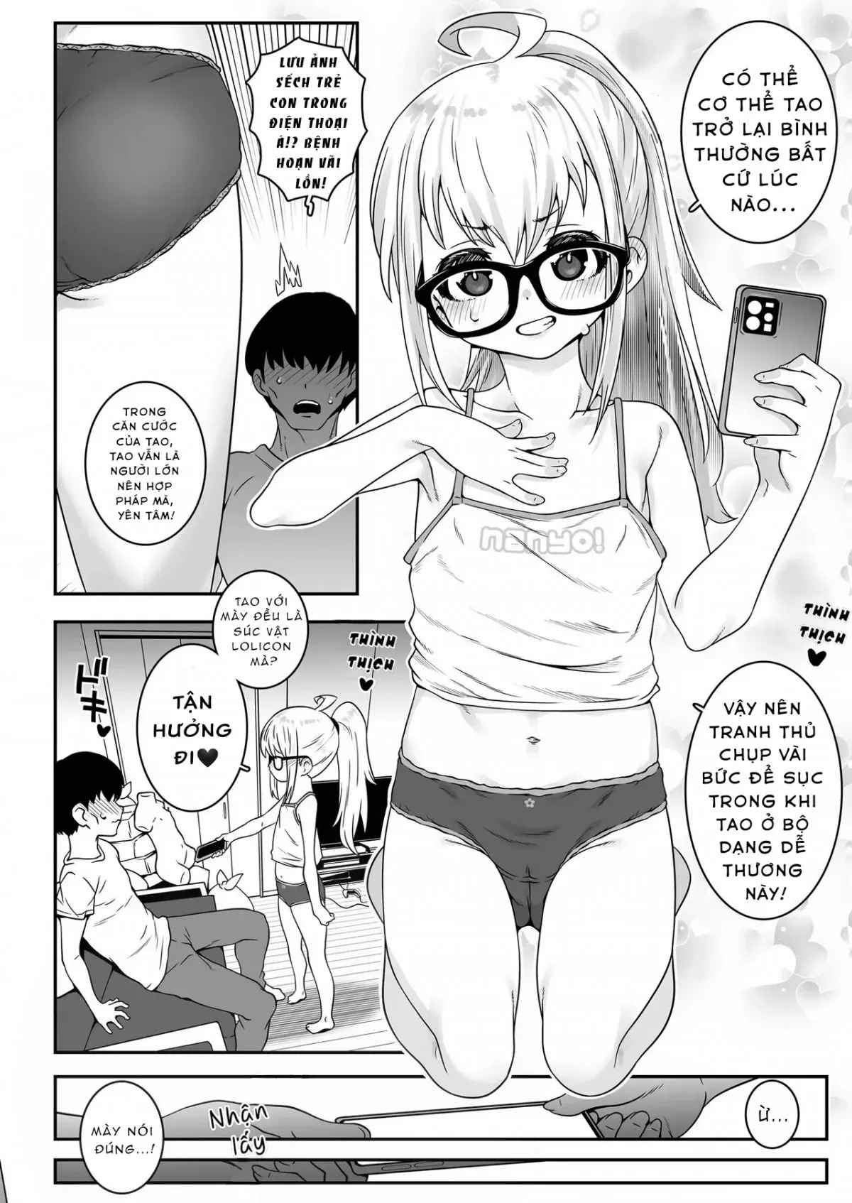 HentaiVN.net - Ảnh 11 - Ojoji-san: The Complete Record of an Old Man Who TS'd and Gets Addicted to Sex With His Childhood Friend - Chapter 1
