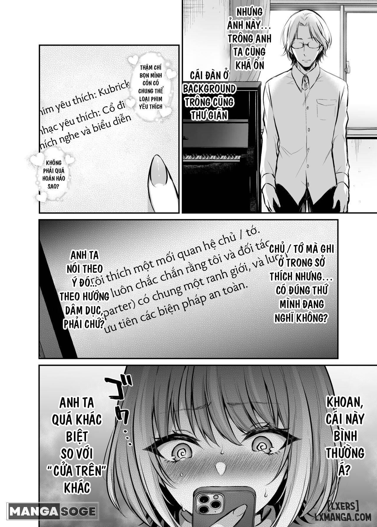 HentaiVN.net - Ảnh 5 - Match App de Mitsuketa Goshujin-sama ni Jinsei Bukkowashite Moraimasu - Oneshot