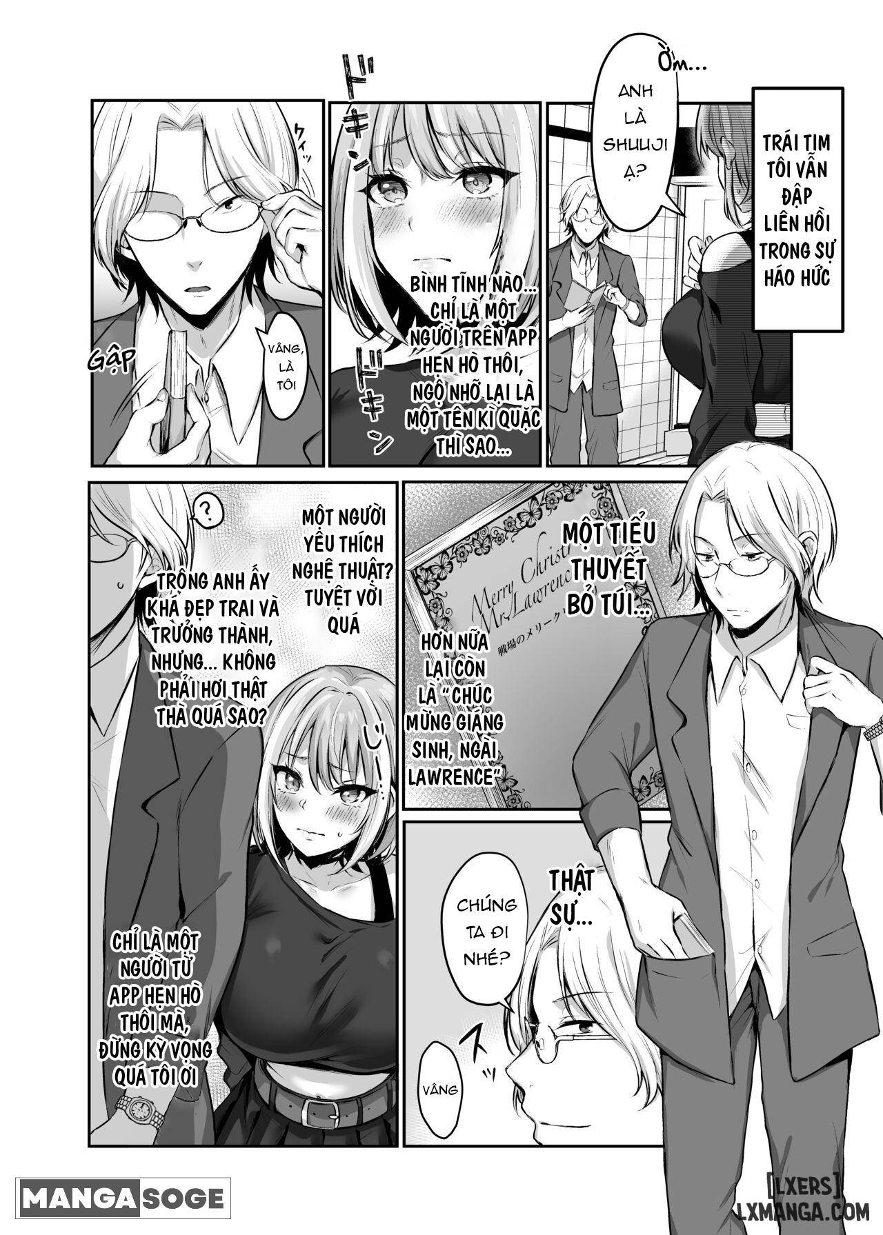 HentaiVN.net - Ảnh 7 - Match App de Mitsuketa Goshujin-sama ni Jinsei Bukkowashite Moraimasu - Oneshot