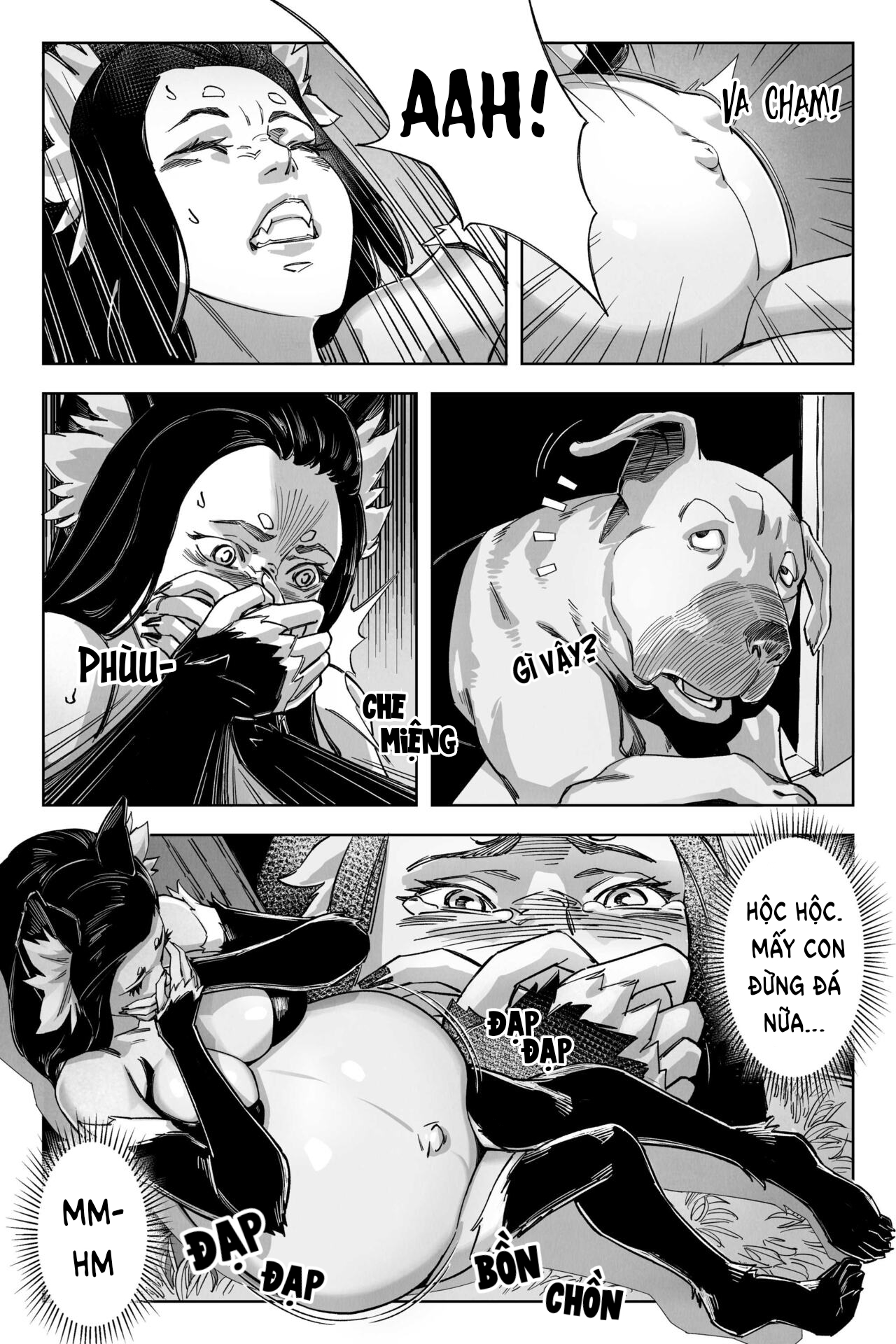 HentaiVN.net - Ảnh 8 - Sinh Nở Trong Tuyệt Cảnh - Chap 2