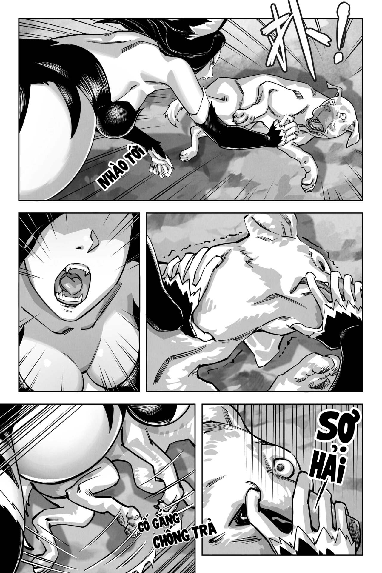 HentaiVN.net - Ảnh 6 - Sinh Nở Trong Tuyệt Cảnh - Chap 3 - End